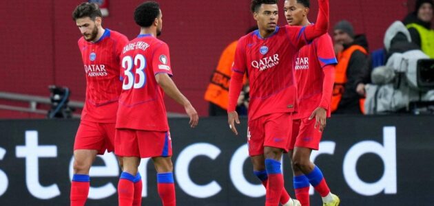 دوري أبطال أوروبا: باريس سان جيرمان يكتسح ليفركوزن وإنتر وآرسنال يتألقان في الصدارة